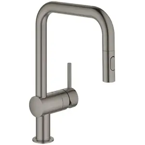 Grohe Minta Mitigeur de cuisine pivotant, avec douchette extractible, ... pas cher