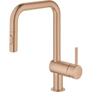 Grohe Minta Mitigeur d'évier avec douchette extractible, Warm Sunset b...Vendu paramazon