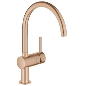 Grohe Minta, mitigeur monocommande évier, Warm Sunset brossé (32917DL0)Vendu paramazon
