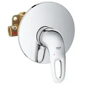 Grohe - Mitigeur de douche mural avec levier ouvert Eurostyle New pas cher