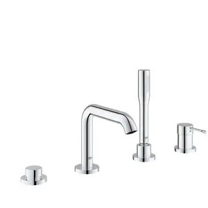 Comparateur de prix : Grohe Mitigeur monocommande 4 trous bain/douche Essence avec ou sans châssis