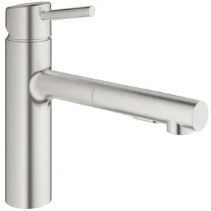 Grohe Concetto Mitigeur monocommande Évier, Supersteel (30273DC1)
