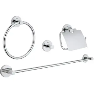 Comparateur de prix : Grohe Set accessoires salle de bain haut de gamme Grohe Essentials