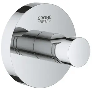 Comparateur de prix : Grohe Patère murale ESSENTIALS GROHE 40364001 - Ø 54 mm - Chrome