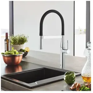 Comparateur de prix : Grohe Mitigeur monocommande evier semi-professionnel avec douchette Essence