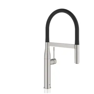 Grohe ESSENCE NEW - Mitigeur monocommande d'évier SuperSteel (30294DC0)Vendu parkaufland