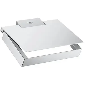 Comparateur de prix : Grohe - Selection Cube - Porte-papier toilette, chrome 40781000
