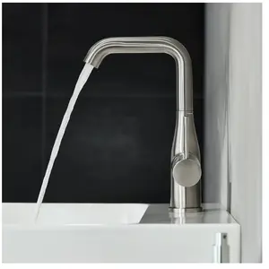 Mitigeur monocommande Lavabo GROHE ESSENCE NEW - Taille L SuperSteel pas cher