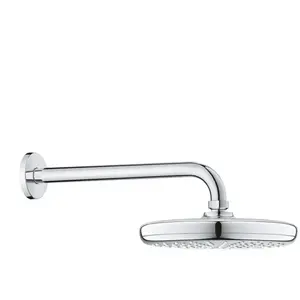 Comparateur de prix : Tête de douche NEW TEMPESTA CLASSIC GROHE 26412000 Ø21 cm - chrome TU