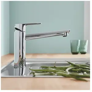 Grohe BauEdge Mitigeur de cuisine, pivotant, 31693000, pas cher