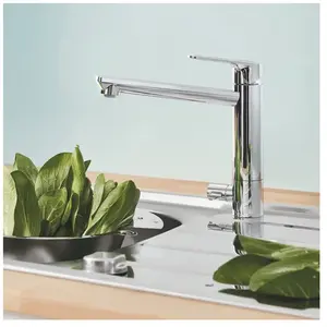 Comparateur de prix : GROHE BauLoop 31713000 Mitigeur de cuisine pour évier de cuisine avec ...