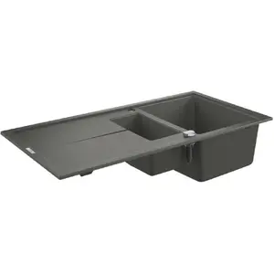 Comparateur de prix : GROHE Evier composite avec égouttoir K400 Gris granite 31642AT0 TU