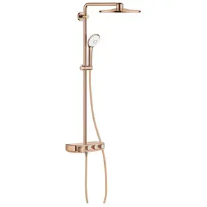 Comparateur de prix : Grohe Euphoria SmartControl Colonne de douche, Mitigeur thermostatique...