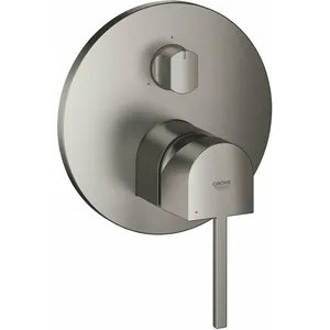 Grohe Plus - Mitigeur encastré pour 3 sorties, Hard Graphite brossé 24093AL3 pas cher