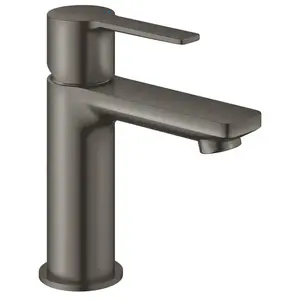 Grohe Lineare - Mitigeur De Lavabo Avec Bonde Push-Open, Hard Graphite pas cher
