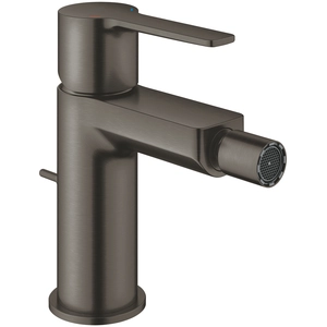 Grohe Lineare - Mitigeur De Bidet Avec Vidage, Hard Graphite Brossé 33 pas cher