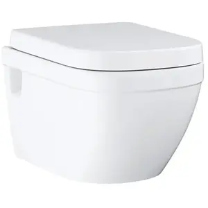 GROHE WC suspendu sans bride Euro Ceramic avec abattant frein de chute