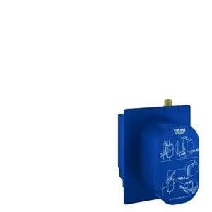 Grohe Euroeco Cosmopilitan E Boîtier d'encastrement, à raccorder à l'eau pré-mitigée ou à l'eau froide, 36337001, pas cher