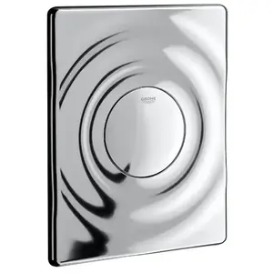 Comparateur de prix : Plaque de commande WC SURF. - Grohe Friedrich - Encastré - Montage vertical - Gris