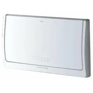 PLAQUE 1 TOUCHE GROHE BLANCHE pas cher