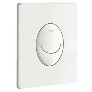 Grohe - Skate Air - Plaque de déclenchement, blanc alpin 42304SH0 pas cher