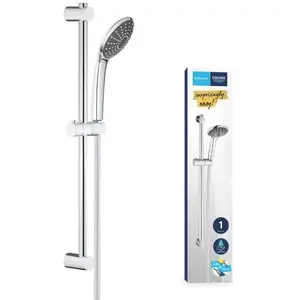 Comparateur de prix : GROHE - Ensemble de douche 1 jet avec barre