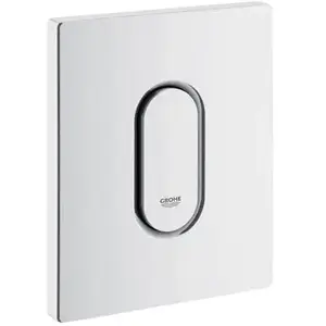 Grohe - plaque de commande urinoir Arena Cosmopolitan, blanc alpin pas cher