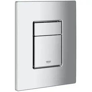 Grohe Plaque de commande Grohe Skate Cosmopolitan Titanium / anti traces pas cher