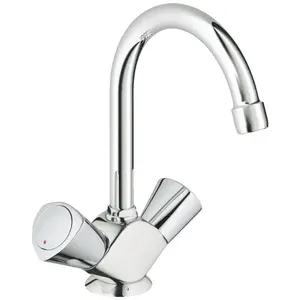 Comparateur de prix : Mélangeur de lavabo monotrou bec pivotant COSTA S - GROHE - 21097-001