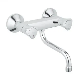 Comparateur de prix : Mélangeur d'évier COSTA L mural bec pivotant - GROHE - 31187001 TU