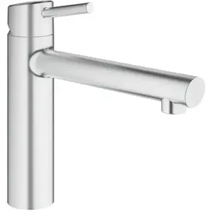 GROHE Mitigeur monocommande Evier cuisine Concetto Supersteel 31128DC1 pas cher