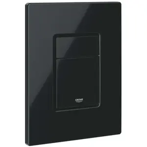 GROHE 38966KV0 Even Plaque de Commande, Glossy Black pas cher