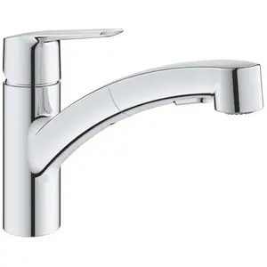 Comparateur de prix : Grohe Start Mitigeur de cuisine, extractible, pivotant, 30531001,