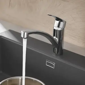 Eurosmart Mitigeur de cuisine - bec bas - Ctoc - Chrome - Grohe pas cher