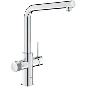 Comparateur de prix : Grohe Blue Pure Mitigeur de cuisine, pivotant, 30600000,