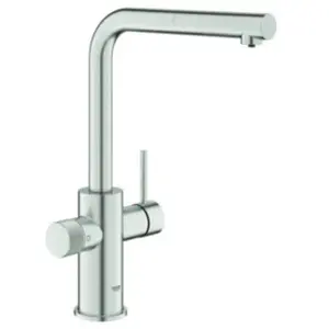 Comparateur de prix : Grohe Blue Pure - Mitigeur d'évier Minta avec filtration et bec extrac...