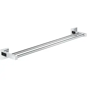 Comparateur de prix : GROHE Start Cube - Double barre porte-serviettes - Finition Chromée 41104000