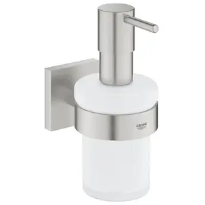 Distributeur de savon avec support GROHE Start Cube supersteel TUVendu paramazon