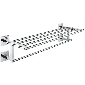 Start Cube - Rack porte-serviettes - Finition Chromée 41099000 - Grohe pas cher