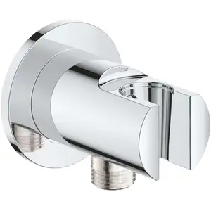 Comparateur de prix : Coude mural avec support, chrome Grohe 26962001