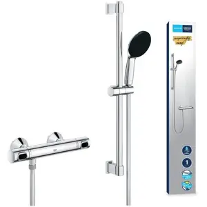 Comparateur de prix : Grohe Precision Flow Mitigeur thermostatique, pour douche, 34800001,
