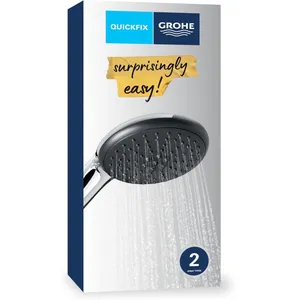 Pommeau de douche, 2 jets, chrome Grohe 26947001 pas cher