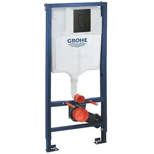 GROHE Solido - Bâti-support pour wc suspendu, plaque de déclenchement Even, ... pas cher