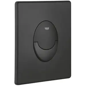 Plaque de commande Skate Air verticale noir - GROHE pas cher