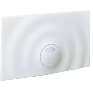 Grohe 37859Sh0 Surf Plaque De Commande De Chasse D'Eau, Effet Vague, B pas cher