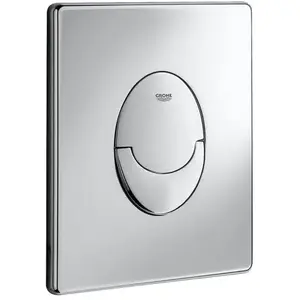 Plaque de déclenchement anti-trace Grohe pas cher