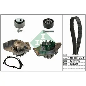 Comparateur de prix : INA 530 0440 30 Pompe à eau + kit de courroie de distribution
