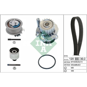 Comparateur de prix : INA 530 0201 32 Pompe à eau + kit de courroie de distribution
