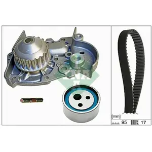 INA 530 0018 31 Pompe à eau + kit de courroie de distribution pas cher