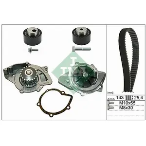 Comparateur de prix : INA 530 0368 30 Pompe à eau + kit de courroie de distribution